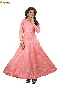 Party Wear Pink Gown