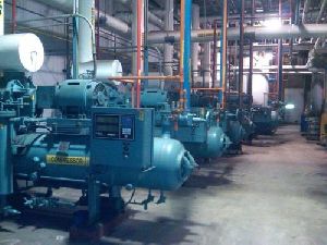 industrial refrigeration plant