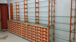 Medical Store Display Rack