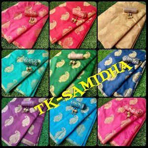 TK-SAMIDHA DHUPION SILK SAREES