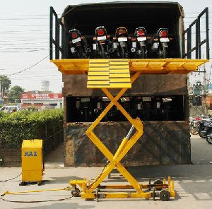 Two Wheeler Unloading Ramp