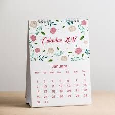 Printed Calendar