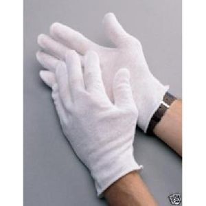 White Cotton Gloves