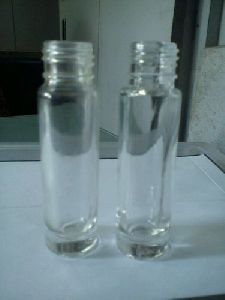 Transparent Glass Perfume Bottle