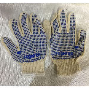 Blue Dotted Glove