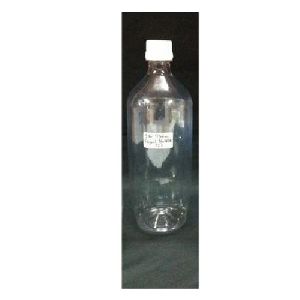 transparent pet bottles