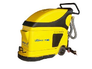 FRP Lemon Yellow Floor Cleaning Machine