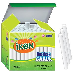 Ikon White Dustless Chalk