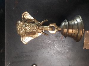 Brass ganesha ball