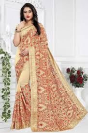 Embroidered Saree