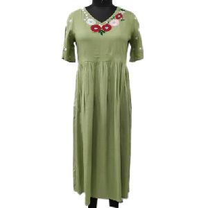 Party Wear Rayon Kurti