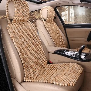 Teak Wooden Bead Car Seat Cover - Premium Quality
