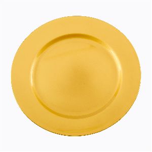 Yellow Charger Plate