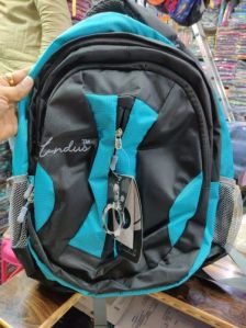 Sky Blue & Black Laptop Bag