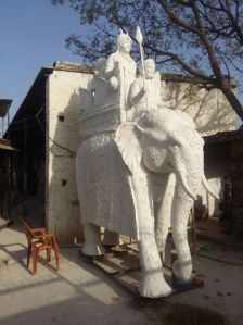 White Elephant Statue