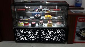 Stainless Steel Display Counter