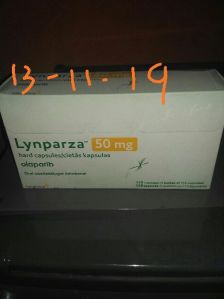 lynparza 50 mg CAPSULES