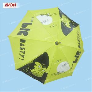 Printed Wooden Umbrella