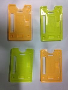 Florescent ID Card Holders