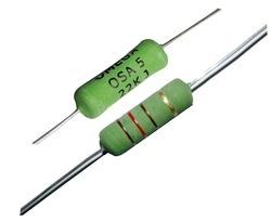 silicon coated axial resistors