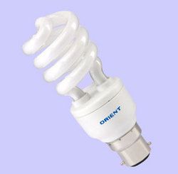 half spiral energy saving lamps