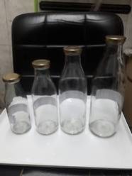 Transparent Glass Bottles