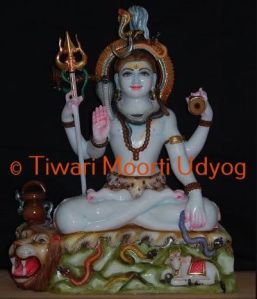 Marble Shiv Statue