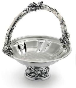 silver basket