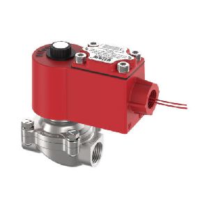 Flame proof solenoid valve