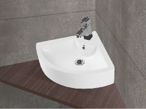 Corner Table Top Wash Basin