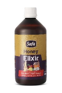 Safa Honey Elixir 100% Pure Raw Honey, Apple Cider Vinegar, Ginger, Garlic and Lemon Heart Tonic Natural Heart Health Supplement