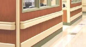 Hospital Corridor Wall Protection System