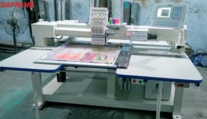 Single Head Embroidery Machine