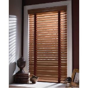 wooden venetian blind