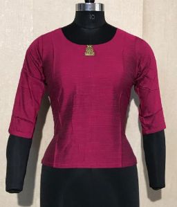 Pink Full Sleeves Blouse