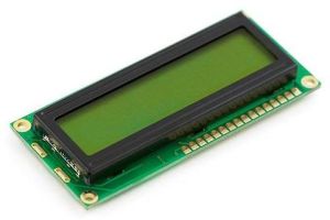 Green LCD Display