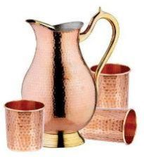 IAC-752WG Stainless Steel & Copper Jug Set