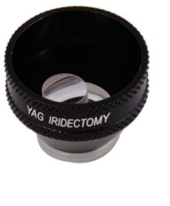 Black Iridectomy Lens