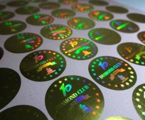 holographic sticker