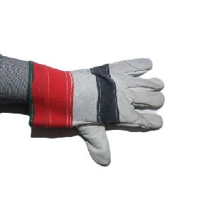 leather safety hand gloves