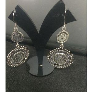 Silver Antique Earrings