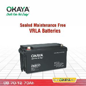 Okaya 70Ah SMF VRLA Battery