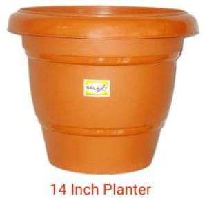 Brown Plastic Pot