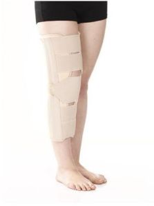 Long Knee Brace Rehabilitation Aid Bandage