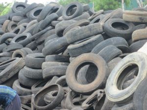 car tyre scrap