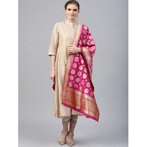 Silk Brocade Dupatta