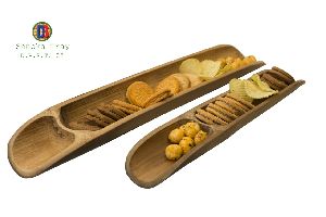 Bamboo Snacks Tray