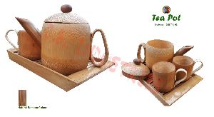 Bamboo Tea Pot