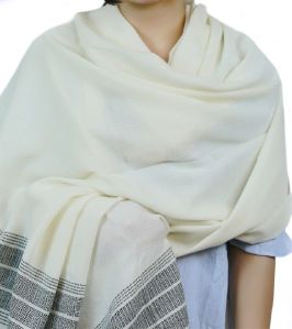 White Lambswool Shawl