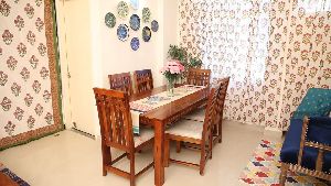 solid sheesham wood kuber dining set 2